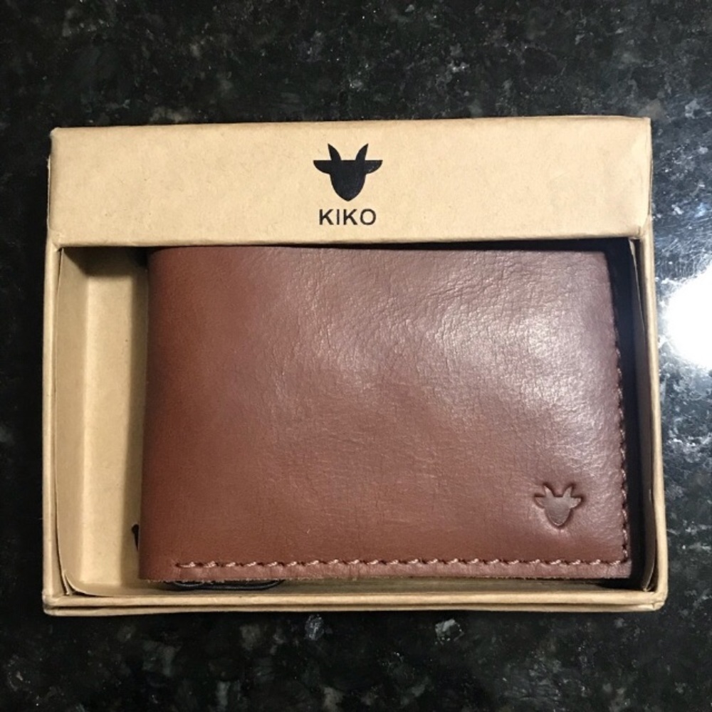 Kiko Handcrafted Leather Wallet
Brown leather